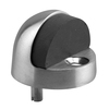 Prime-Line Door Stop, 1-5/16 in., Cast Brass, Brushed Chrome Finish, Floor Mount Single Pack 658-1030